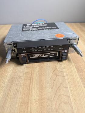 Mcr-1400w Mecca In-dash Car Cassette Player Model