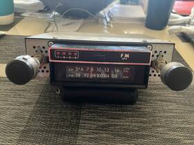 Mcr-7500 Mecca 8 Track Am/fm Car Stereo Model Mcr 7500new Belt Tested 2 Hours Works Great