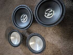 Memphis Audio 15-mxa12d4 Xtreme 12 Inch Subwoofer R7a010969