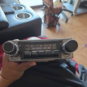 Mitsubishi Electric 1774su Vintage Ar -b Car Radio Am Fm Japan Made Untested