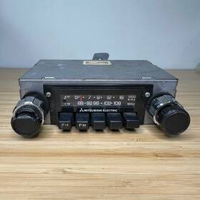 Mitsubishi Electric 27145u Vintage Ar B Car Radio Am Fm Japan Made Untested
