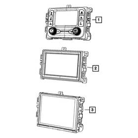 68518266ah Mopar Multi Media Radio