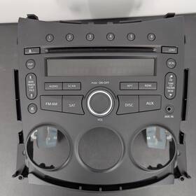 Pp-3092l Nissan 2009-2015 Oem Aux Cd Radio Head Unit With Trim 370z Z34 Coupe