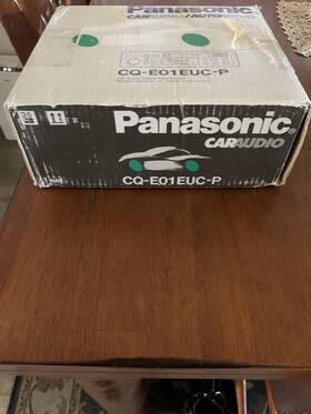 Cq-e01euc-p Panasonic Cq-3100eu Vintage Car Auto Reverse Cassette Player/ Receiver