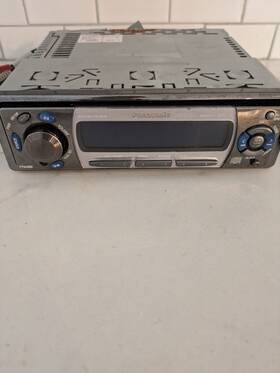 Cq-c541ou Panasonic Model Cd Car Stereo Tested With Remote