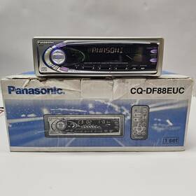 Cq-df88euc Panasonic Car Radio Stereo Single Din Head Unit Tested Working Nice