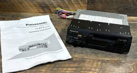 Cq-j11 Panasonic Cassette Car Stereo Digital Control Am/fm Receiver