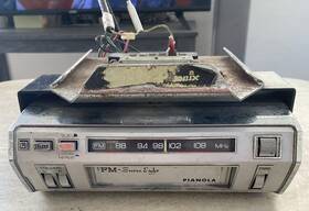 Ssr-5580 Pianola Vintage Fm Car Stereo Eight 8 Track Player Untested