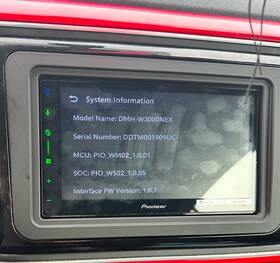 Dmh-w3000nex Pioneer Ddtmo01909c Digital Multimedia Receiver 6.8 Inch Apple Carplay/android Auto