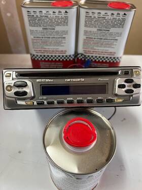 Deh-003 Pioneer Carrozzeria Single Den Cd Player Jdm Stereo