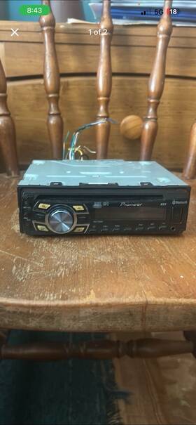 Deh-7500sd Pioneer Cd Player Bluetooth Usb Aux Rds 1 Din Car Stereo
