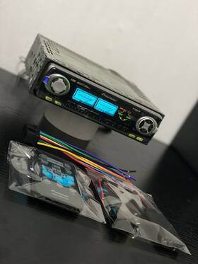 Deh-p7300mp Pioneer Super Rare With Bluetooth &remote&new Harness
