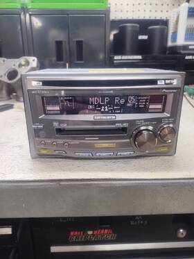 Fh-p050mdzz Pioneer Fh-p050 Carrozzeria Jdm Cd Md Double Din Car Stereo With Bluetooth