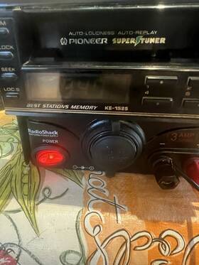 Ke-1525 Pioneer Super Tuner Model Car Stereo Am/fm Cassette Player New Belt