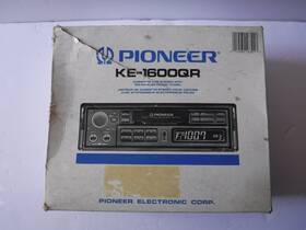 Ke-1600qr Pioneer Car Stereo Radio Cassette Tape Deck Vintage Japan