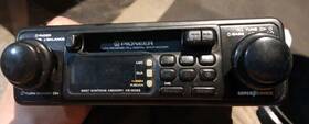 Ke-3033qr Pioneer Vintage Quick Release Pullout Cassette Car Stereo Am/fm Pair