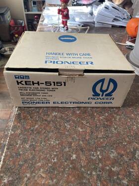 Keh-5151 Pioneer Car Stereo Original Box Only