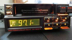 Keh-9696tr Pioneer Supertuner 3 Cassette Car Stero Excellent Vintage Nice With Box