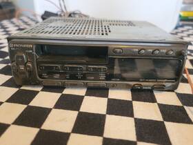 Pioneer Keh-p5280 Cassette Car Stereo Receiver Single Din Tested Working Harness