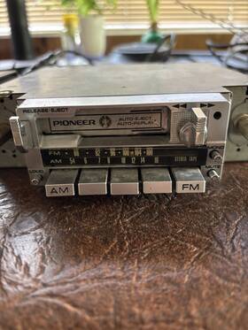 Kph-9000 Pioneer Deck Am/fm Tuner And Gm-40 Car Stereo Main Amplifier