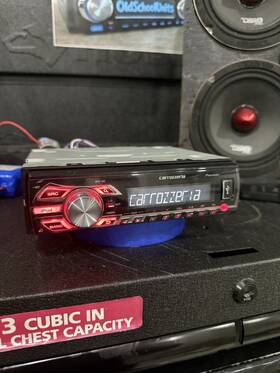 Deh-mvh380 Pioneer Mvh-380 Carrozzeria Cd Aux Usb Player Tested And Working
