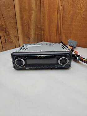 P4020 Pioneer Car Stereo Single Din Keh- Cassette Player Flip Down Face P4020 Pioneer Car Stereo Single Din Keh- Cassette Player Flip Down Face