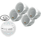 Plmr90uw-ekmr1-plmrw65 Pyle Plmr90uw White Bluetooth 604697403849