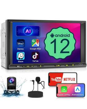 Cpvowjwm6rztxk8jaufz Podofo 7 Inch Double Din Car Stereo With Apple Carplay And Android Auto Play Mp5 Radio Camera