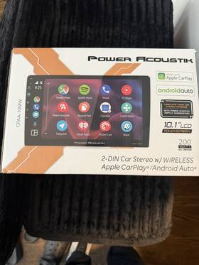 Cpaa-10mw Power Acoustik Used 10.1 Inch Touchscreen Multimedia Receiver Cpaa-10mw Power Acoustik Used 10.1 Inch Touchscreen Multimedia Receiver