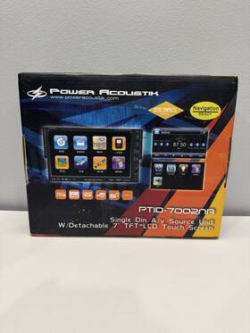 Pd-7002nr Power Acoustik Pd-7002 Dvd Bluetooth Multimedia Receiver With 7 Inch Touchscreen Cib