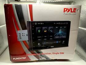 Plindvtb7 Pyle Single Din Car Stereo Receiver 7 Inch 1080p Hd Touch Screen Bluetooth New