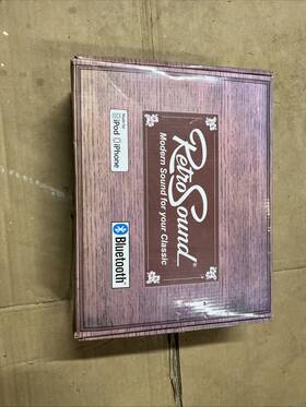 Retro Sound 5624100302 Classic Look Aftermarket Head Unit With Bluetooth Capability