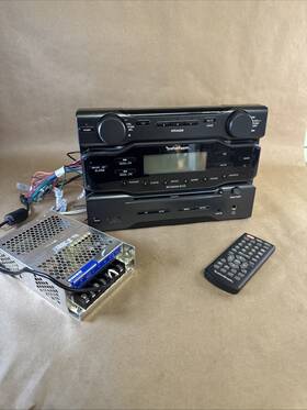Rfx8500 Rockford Fosgate Dvd/am/fm/cd/aux For Rv Camper With Remote And Power