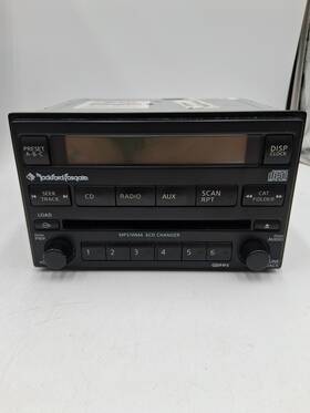 Rockford Fosgate Zp70a 05 - 07 Nissan Frontier And Xterra Radio Cd Changer Player 28185