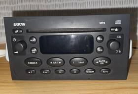 Saturn 120844 Car Radio Model 21994366 Cd Player / Mp3 Stereo Untested