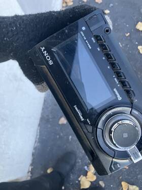 Sony 1500790 Car Radio With Bluetooth Xm Cd Player Auxiliary And Usb Input