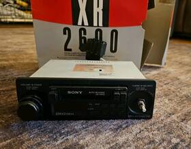 Xr-2600 Sony 558682 Vintage Am-fm Cassette Deck Car Audio Stereo Untested