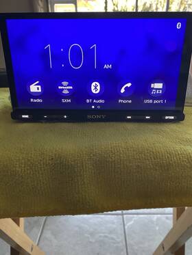Axv-ax5500 Sony 7 Inch Double Din Car Media Receiver Play Bluetooth
