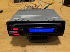 Cdx-35u Sony 1 Din Car Stereo Receiver Cd Am Fm Mp3 Aux Usb