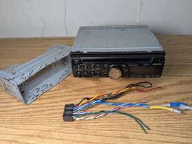 Cdx-a251c Sony Single Din Cd-player Car Radio - Used Tested Working Cdx-a251c Sony Single Din Cd-player Car Radio - Used Tested Working
