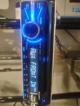 Cdx-gt540 Sony Ui Am Fm Usb Cd Aux Car Stereo Single Din Head Receiver
