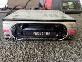 Cr-ca350x Sony Xplod Xr - Ca350x Fm/am Cassette Car Stereo Radio Removable Face Working