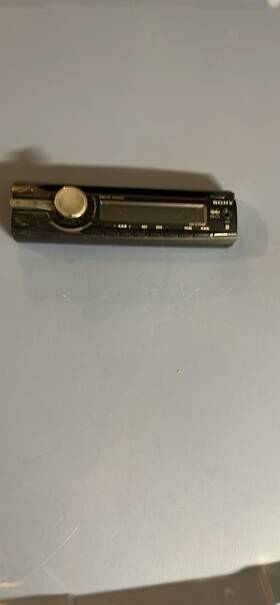 Cdx-5180 Sony O6543 Compact Disc Player Car Stereo Face Plate Fm/am