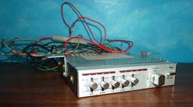 Sony Sq-120 Mustang Sq120 5-band Slim Line Graphic Booster Equalizer