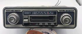 Tc-24fa Sony Vintage Sont Car Audio Cassette Deck Untested For Parts Only