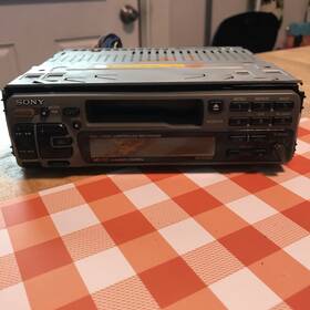 X-ray-c5100 Sony Md/cd Cassette Car Radio