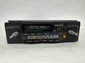 Xr-35 Sony Vintage Car Am/fm Radio Cassette Player Shaft Post Style Rare