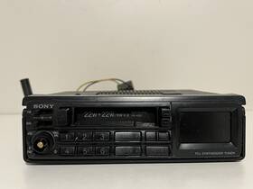 Xr-4357 Sony Fm/am Cassette Car Stereo Radio - Missing Knob