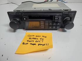 Xr-6000 Sony Car Am/fm Cassette Tape Player - Display Issue Read As-is