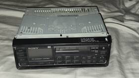 Xr-7400 Sony Vintage Car Stereo Am/fm Radio/cassette Deck Made In Japan